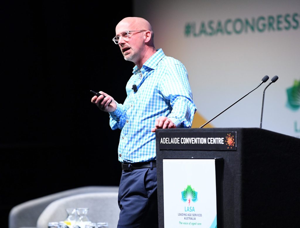 Neil Eastwood presents at LASA in Adelaide